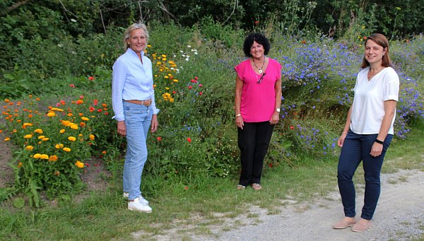 Mit innovativen Ideen und spürbarem Engagement bereichern mit Irmgard Mackenbrock, Eva Stricker und Kristin Spiessens (v.l.) gleich drei Frauen die WGB-Mannschaft. - © Wähler-Gemeinschaft Bürgernähe