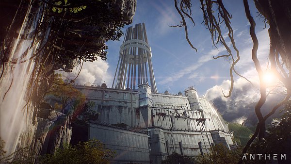 Fort Tarsis, unsere eindrucksvolle Basis und zugleich Ausgangspunkt aller Missionen. - © EA/Bioware