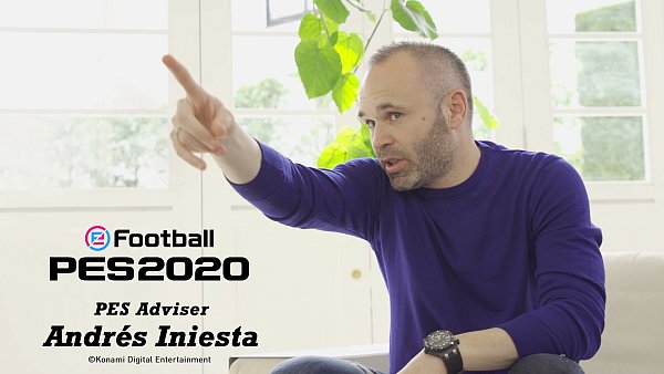 Als Berater für die Entwickler mit an Bord: Ex-Barcelona-Star Andrés Iniesta. - © Konami