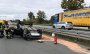 Auto landet auf Dach: Unfall auf A33 zwischen Schloß Holte-Stukenbrock und Hövelhof