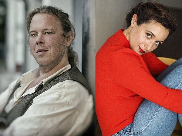 Die beiden Schauspieler Tatjana Poloczek und Max Rohland sammeln Beiträge, Herzensangelegenheiten und Lösungsideen aus Paderborn. - © Late Night Utopia