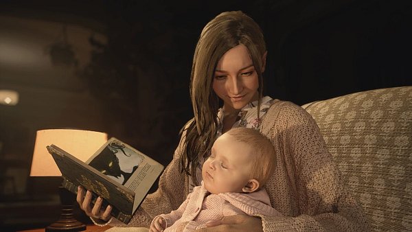 Die Geschichte fängt ruhig an. Das familiäre Idyll wird allerdings nur wenige Minuten später komplett zerstört. - © Capcom