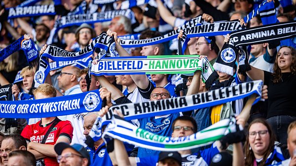 Im Erstrundenspiel bezwang Arminia Hannover 96. - © Sarah Jonek