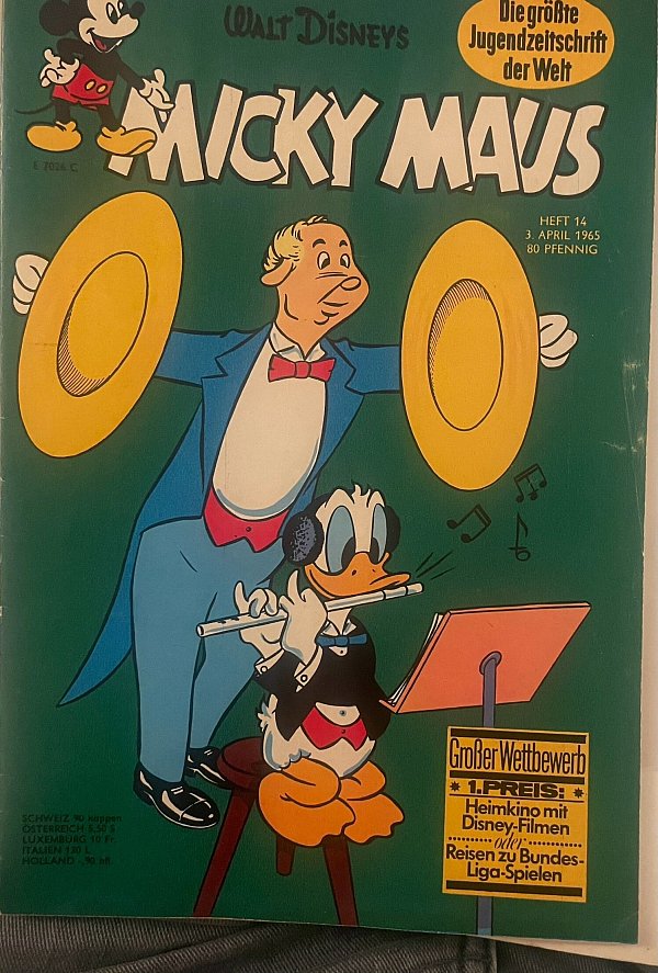 Micky wird in der Ausgabe 3. April 1965 Bürgermeister. - © Erichlandwehr
