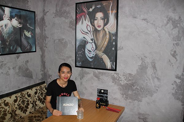 Sushi: Phuong Anh Nguyen bietet vietnamesische Küche an. - © Anna-Lena Ryczek