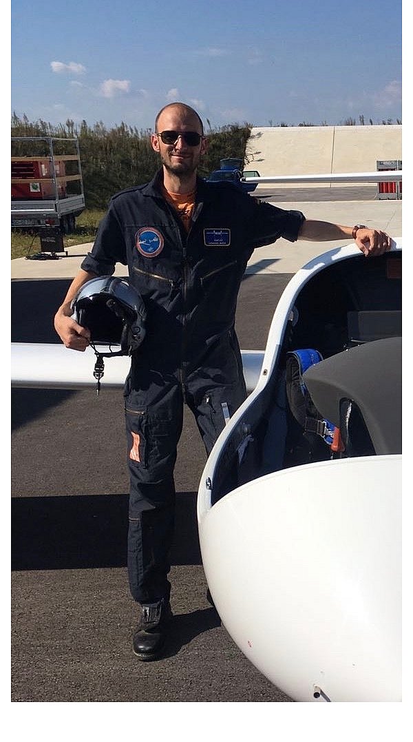 Begeisterter Elektroflieger: Johannes Garbino-Anton. - © Johannes Garbino-Anton