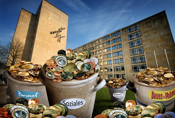 Wie soll das zu erwartende finanzielle Defizit der Stadt gestopft werden? - © Andreas Frücht
