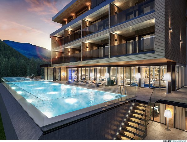 Hier entspannen die Gewinner: Im Vier-Sterne-Hotel Tirolerhof Tux. - © Hotel