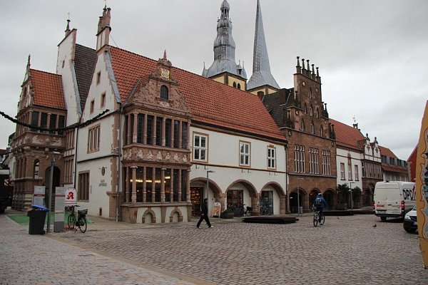 Platz 8: Das Rathaus in Lemgo. - © Archivfoto: LZ