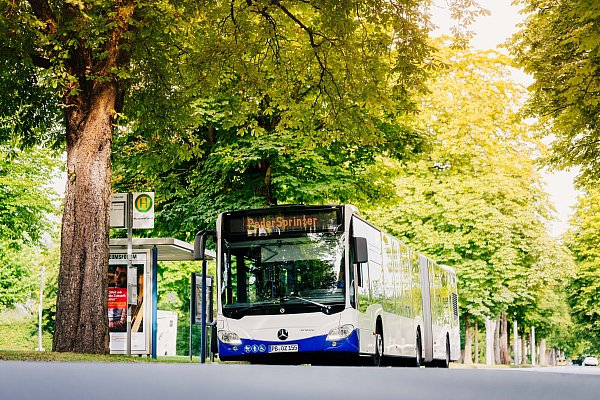 Für einige Linien des Padersprinter müssen wegen der Baustelle am Gierstor Umleitungen eingerichtet werden. - © Besim Mazhiqi