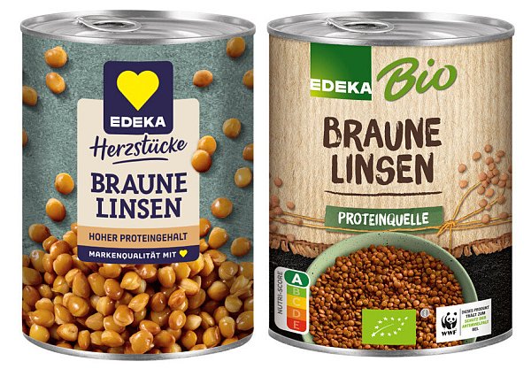 Edeka ruft braune Linsen in der Dose zurück. - © EDEKA Gruppe