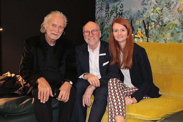 Designer, Vater, Tochter: Jan Armgardt, Klaus Oberwelland und Lea Oberwelland. - © Stefan Schelp