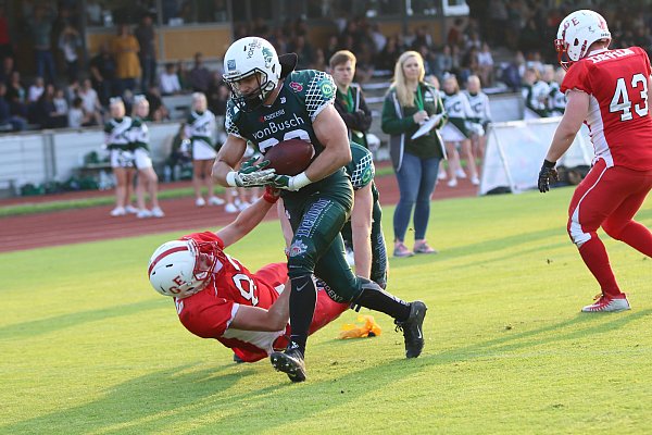 Startet durch: Jannis Knauer von den Bulldogs. - © Andre Zarnke