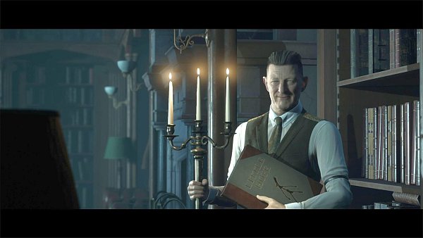Der Kurator spielt keine entscheidende Rolle, ist aber das interessante Bindeglied zwischen den "Dark Picture"-Teilen. - © Bandai Namco