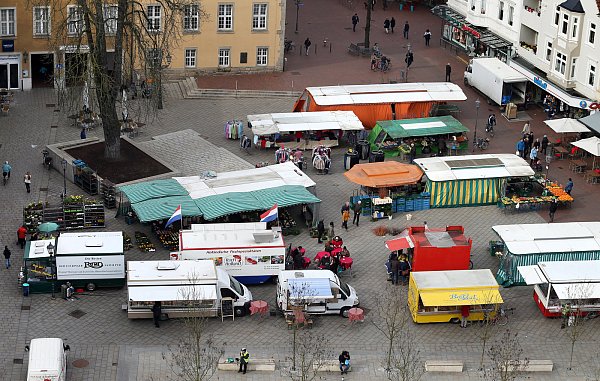 Der City-Markt in Gütersloh aus der Vogelperspektive - © Patrick Menzel