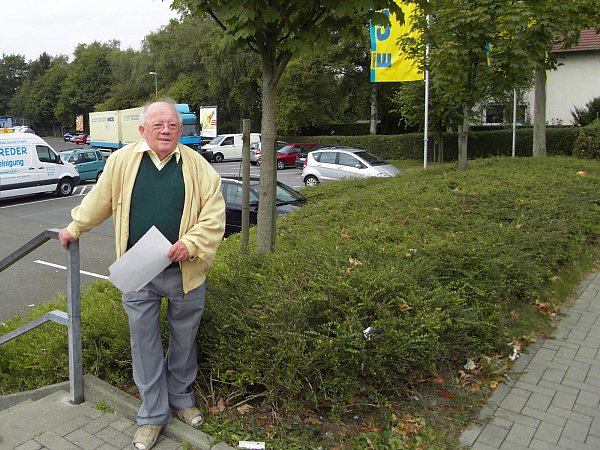 Augenzeuge: Der ehemalige Amateurboxer Wilfried "Micky" Gentemann gab den entscheidenden Hinweis. - © Militzer