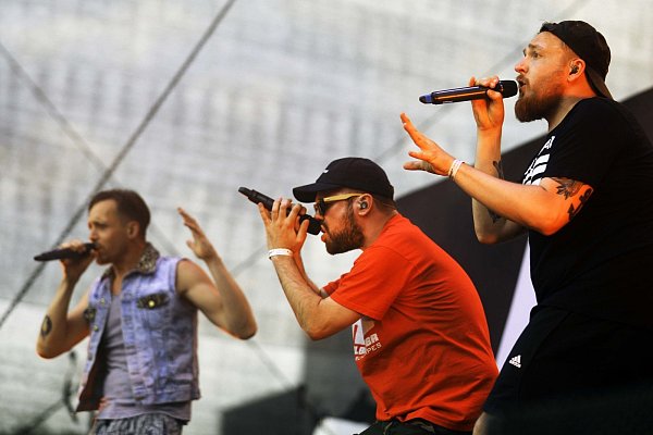 Auf dem Bielefelder Campus Festival: Die Band 2017. - © Sarah Jonek