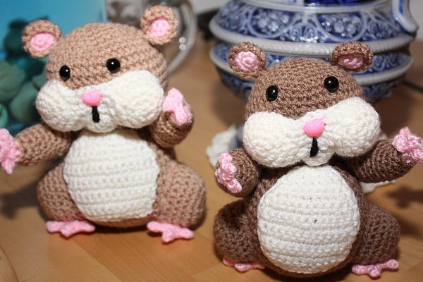 Niedlicher Pummel: Kleine Hamster sind das jüngste Projekt. - © Christine Panhorst