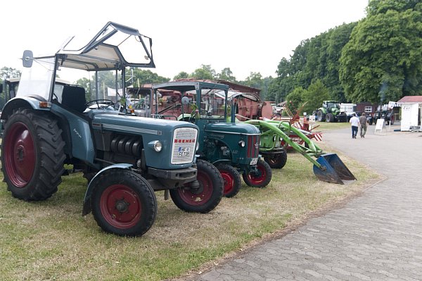 Historische Schätze: Von weit her kamen viele der alten Schlepper, andere stammten direkt aus der Nachbarschaft.