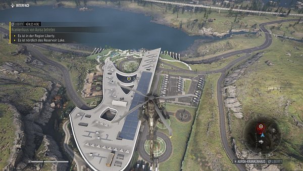 Taktisches Vorgehen hilft: Hier observieren wir unseren Einsatzort erstmal aus der Luft. - © Ubisoft