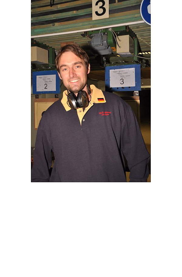 Jan Hüser ist von Beruf Schreiner. In den Schießwettbewerben hat er große Treffsicherheit bewiesen. - © FOTOS: PRIGNITZ