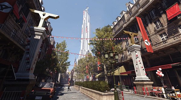 Das von den Nazis unterjochte Paris ist stilvoll designt - eine echte Stärke des Spiels. - © Machine Games/Bethesda