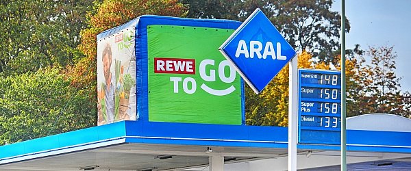 Die neuen Shops sind in Aral-Tankstellen integriert. - © Sarah Jonek