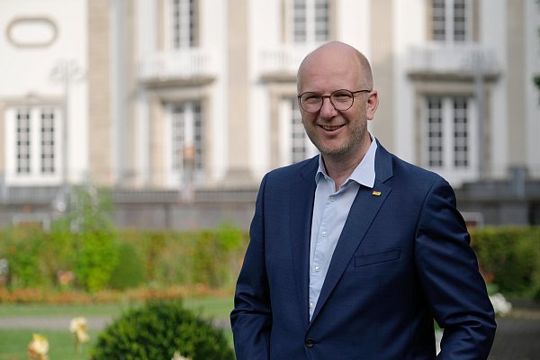 Henning Bökamp, Bürgermeisterkandidat der FDP. - © Thorsten Gödecker
