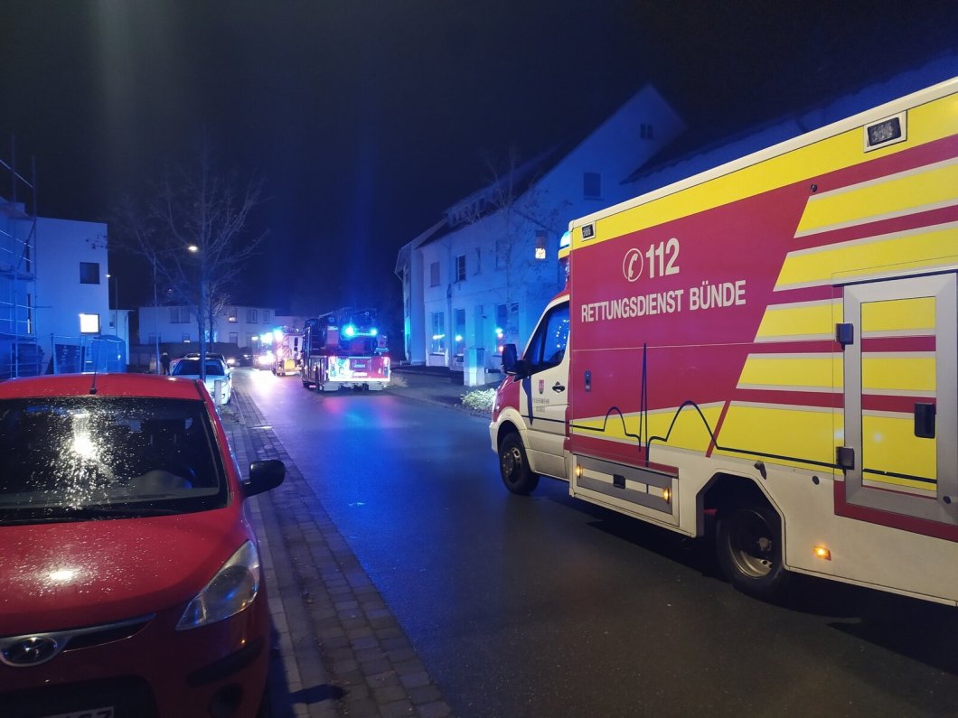 Feuerwehreinsatz nach Kohlenmonoxid-Alarm in Bünde | nw.de