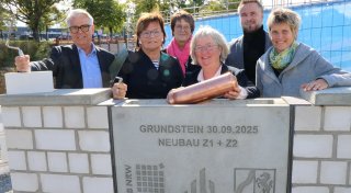 Grundsteinlegung an der Universität Paderborn: Z-Gebäude sollen Meilenstein werden