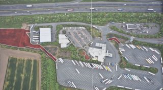Übernachten an der A2 in Porta: 37 neue Lkw-Stellplätze und 28 Hotelzimmer