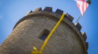 Ausstellung „BI-UP!“: Sparrenburg wird zur Freiluftgalerie mit Stadtblick