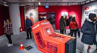 Banksy-Ausstellung in Bielefeld neigt sich dem Ende