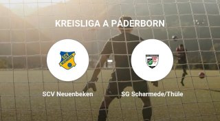Das Match zwischen dem SCV Neuenbeken und der SG Scharmede/Thüle endet unentschieden