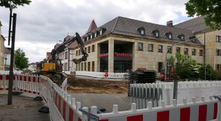 Die letzte große innerstädtische Ampelanlage verschwindet aus der Lübbecker Innenstadt