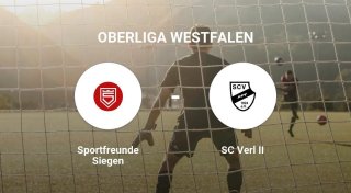 Remis im Duell zwischen den Sportfreunde Siegen und dem SC Verl II