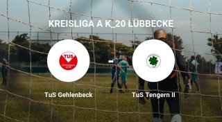 TuS Tengern II ergibt sich dem TuS Gehlenbeck