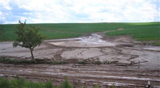 Hochwasserschutz beginnt auf dem Acker - dieser Bielefelder Bauer hat eine besondere Idee
