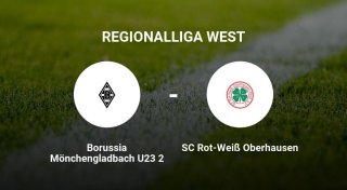 Verheerende Niederlage gegen SC Rot-Weiß Oberhausen - bitterer Schlag für Borussia Mönchengladbach U23