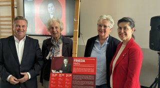 Diese Frau hat Geschichte geschrieben: Frieda Nadigs Wirken bekommt in Herford Ort der Anerkennung