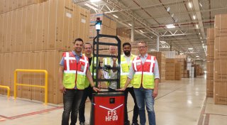 Pilotprojekt in Löhne: Roboter-Revolution im Hermes-Logistikzentrum