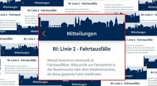 Mehr als 200 Warnungen: App der Bielefelder Stadtbahn spielt plötzlich verrückt