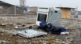 Verwahrlosung am alten Containerbahnhof Bielefeld: Müll und Kriminalität nehmen zu