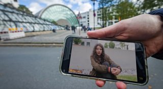 Millionen Klicks auf Tiktok: Bielefelder Obdachlose spricht in Videos über ihr Leben