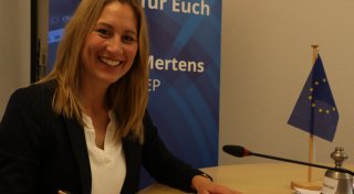 Eine Paderbornerin in Brüssel: Verena Mertens zieht Bilanz ihrer ersten 100 Tage im Europaparlament