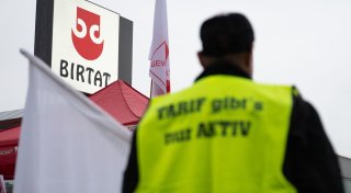 Warnstreik legt Dönerspieß-Produktion zeitweise lahm
