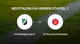 SV Borussia Emsdetten ergibt sich dem SV Rödinghausen II