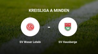 SV Weser Leteln bietet SV Hausberge Paroli
