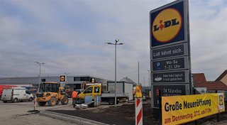 Neuer Supermarkt eröffnet bald: Lidl-Filiale in Warburg ist auf der Zielgeraden