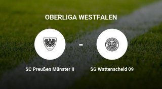Spannender Kampf zwischen dem SC Preußen Münster II und der SG Wattenscheid
